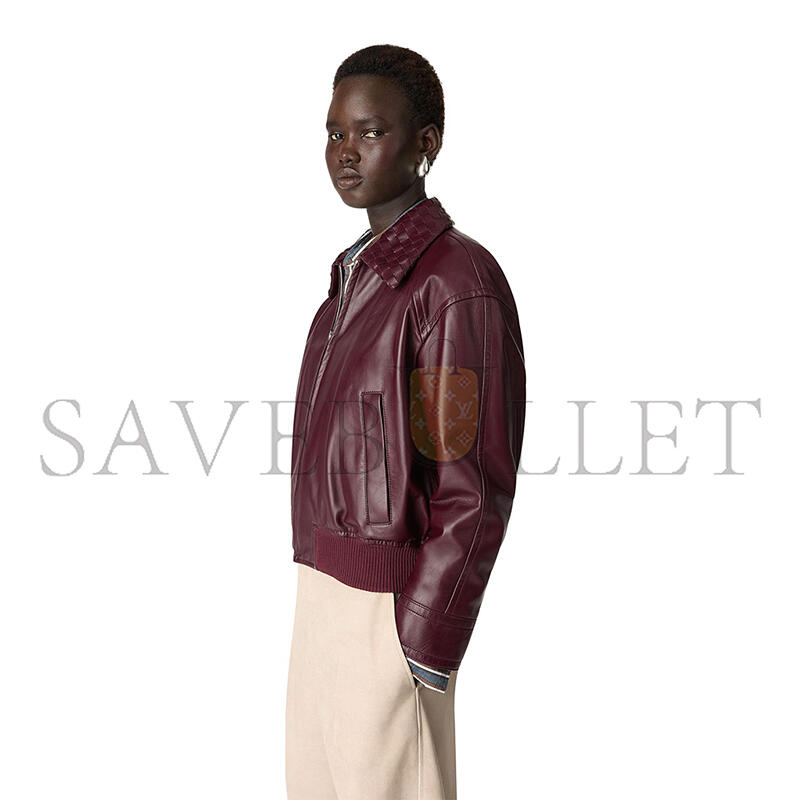 BOTTEGA VENETA LEATHER BLOUSON 832893V5BX06206 BOTTEGA VENETA LEATHER BLOUSON 832893V5BX06206